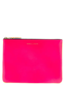 Comme Des Garcons Wallet Super Fluo Wallet Gold