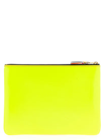 Comme Des Garcons Wallet Super Fluo Wallet Gold