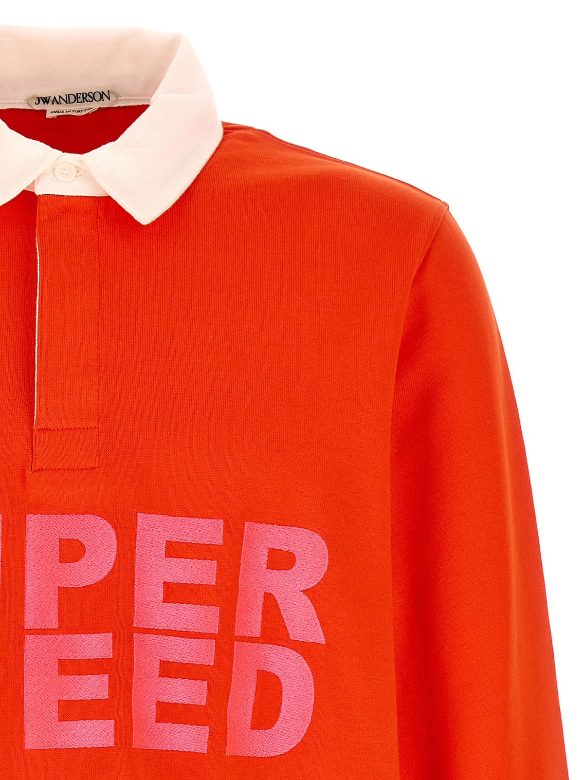 JW Anderson Super Speed Polo Shirt Red, view 3