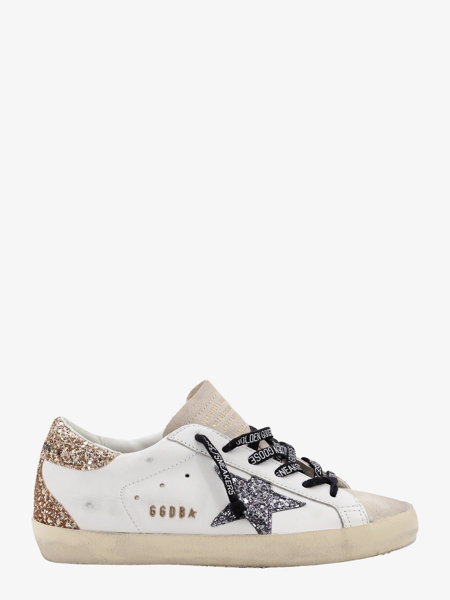 Golden Goose Women's Super Star Leather Sneakers Black