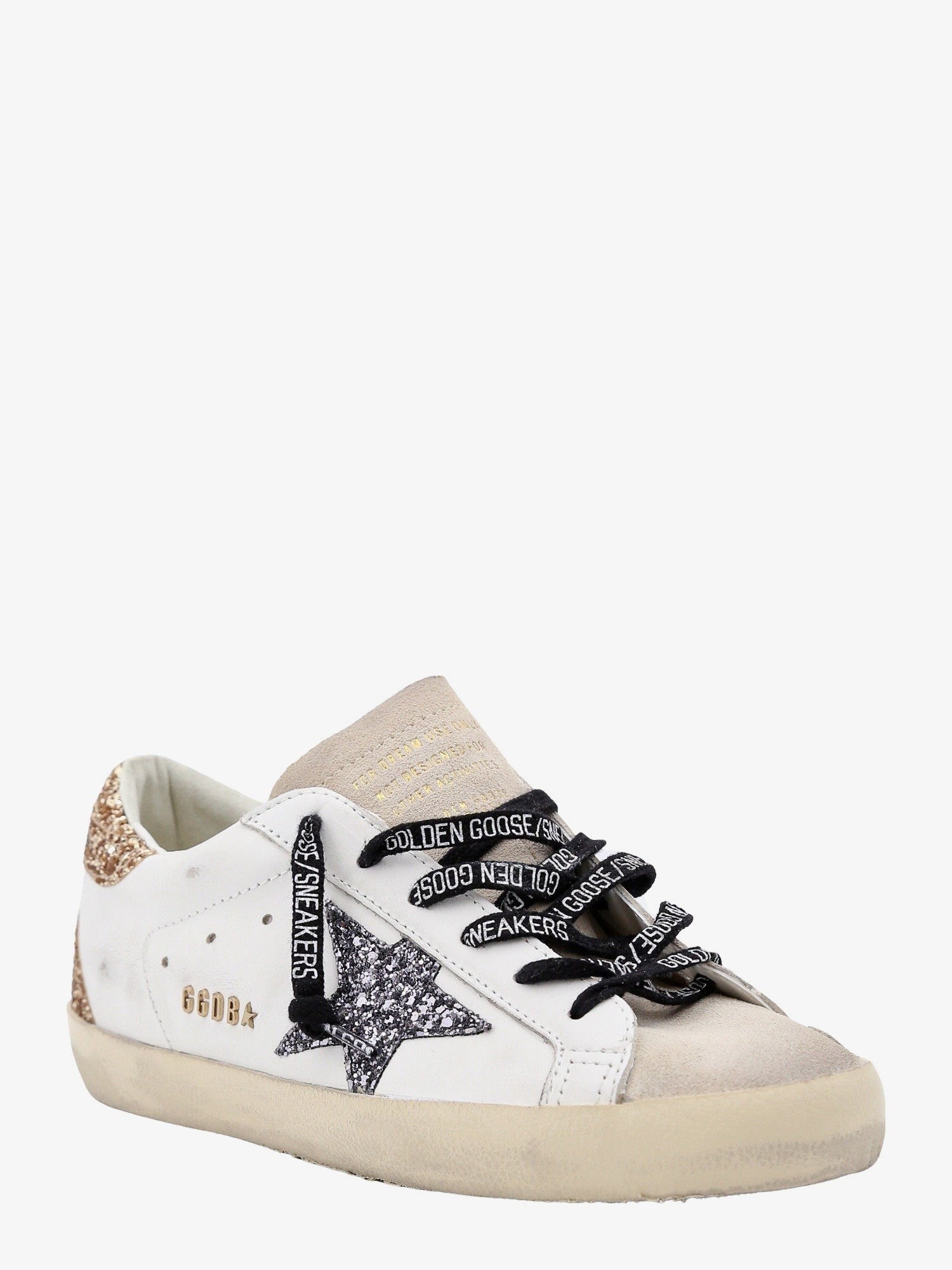 Golden Goose Women's Super Star Leather Sneakers Black