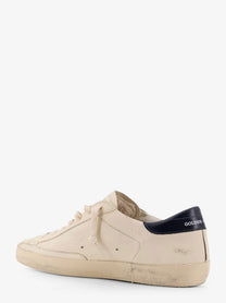 Golden Goose Men's Super Star Leather Sneakers Black