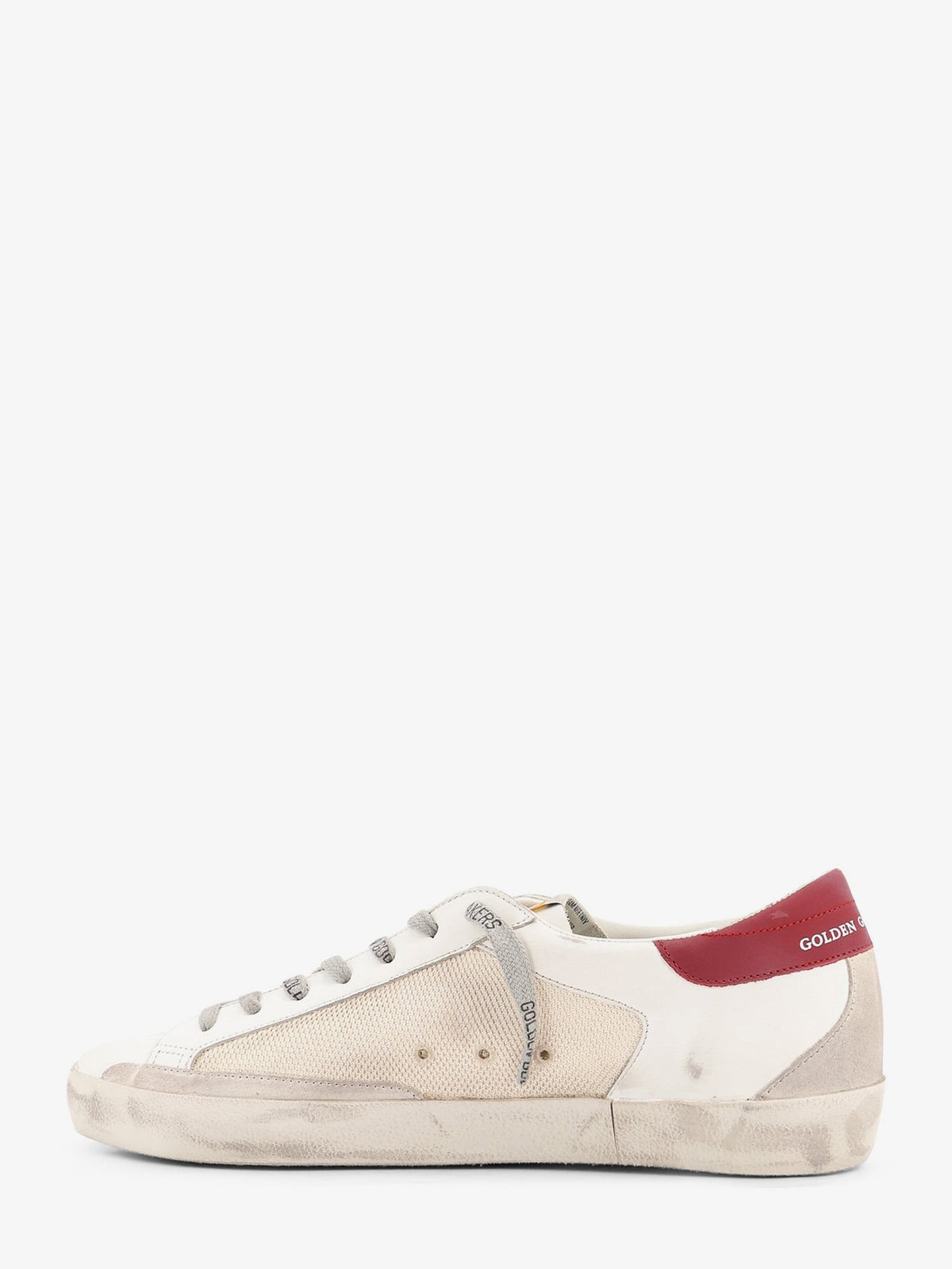 Golden Goose Men's Super Star Leather Sneakers White