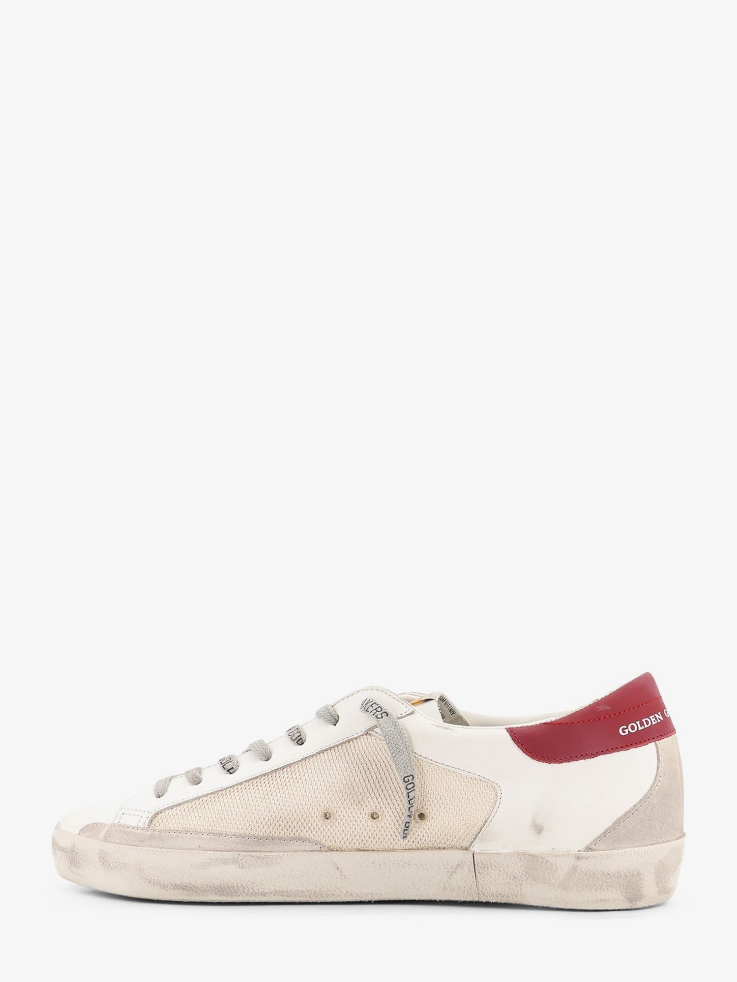 Golden Goose Men's Super Star Leather Sneakers White