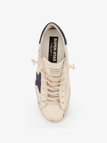 Golden Goose Men's Super Star Leather Sneakers Black