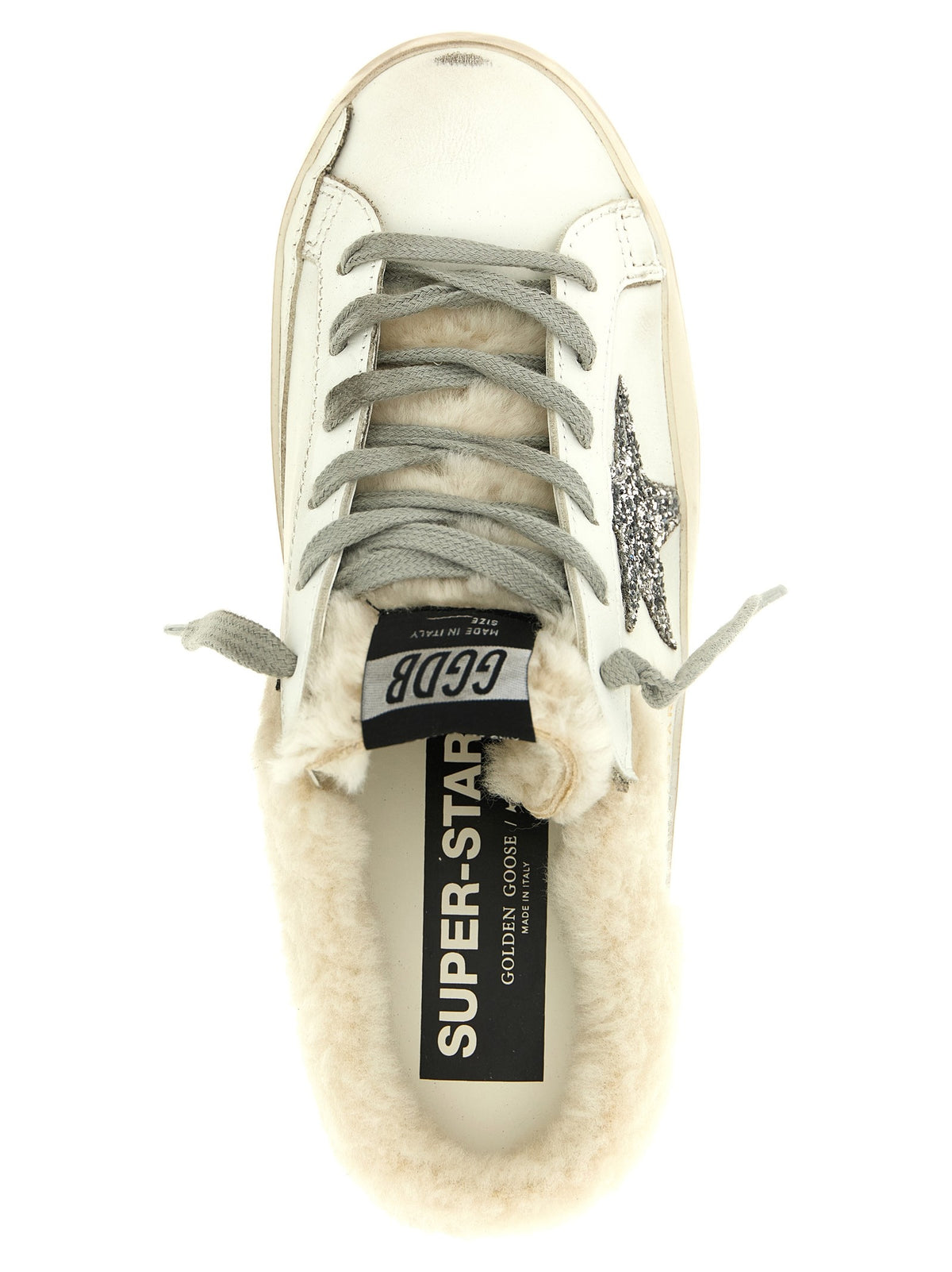 Golden Goose Super Star Sabots White, view 4