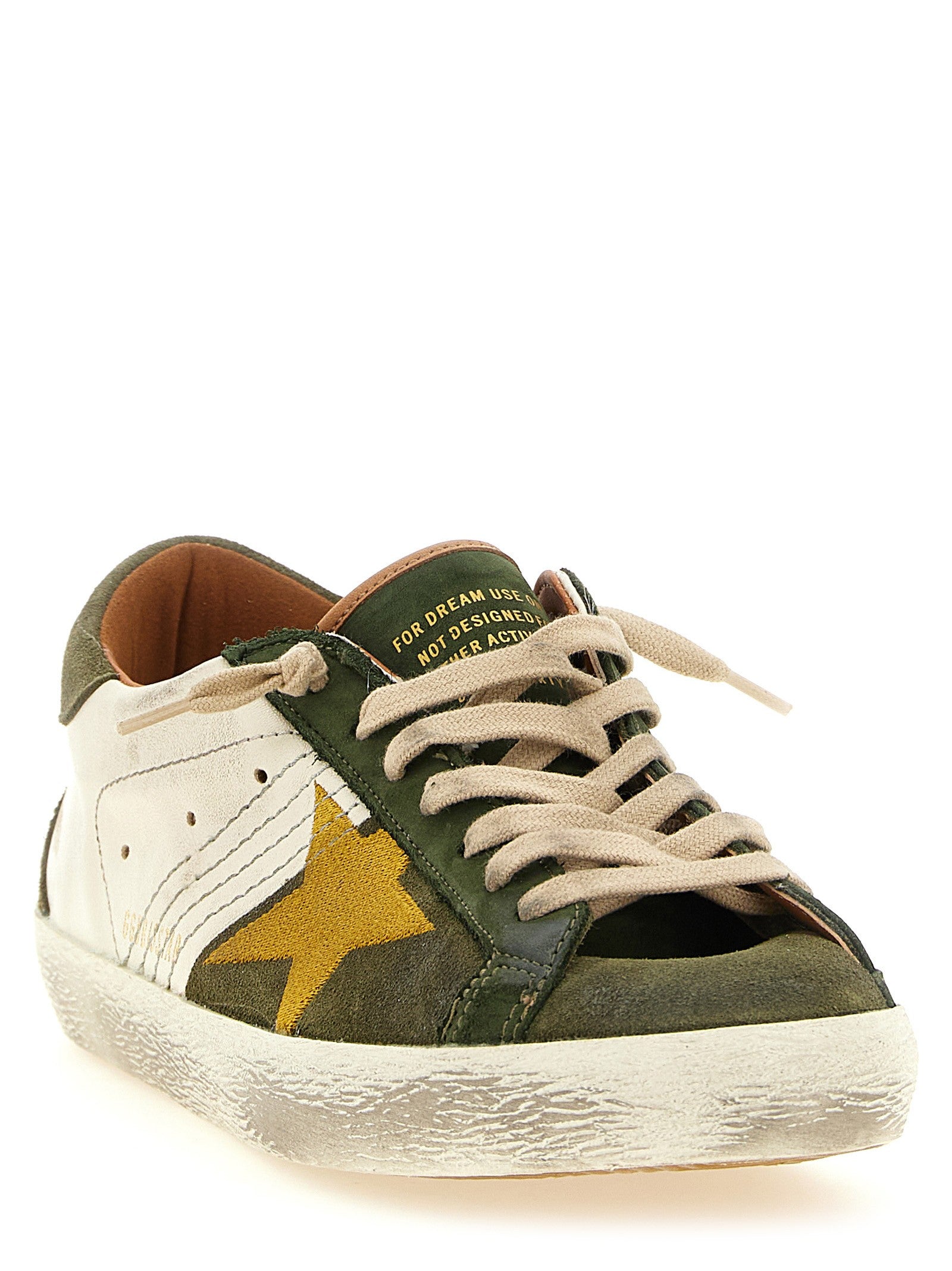 Golden Goose Super Star Sneakers Gold