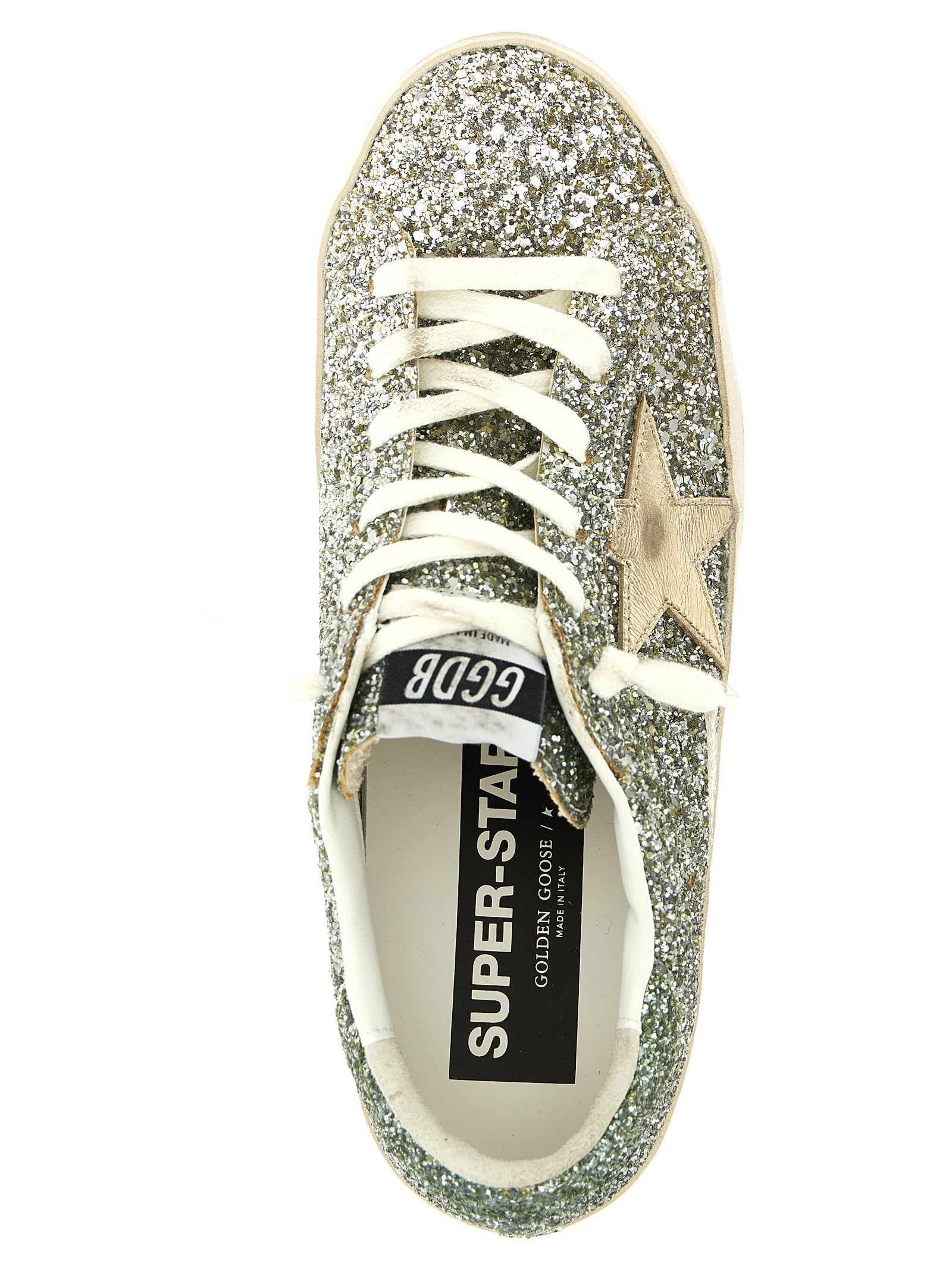 Golden Goose Super Star Sneakers Silver