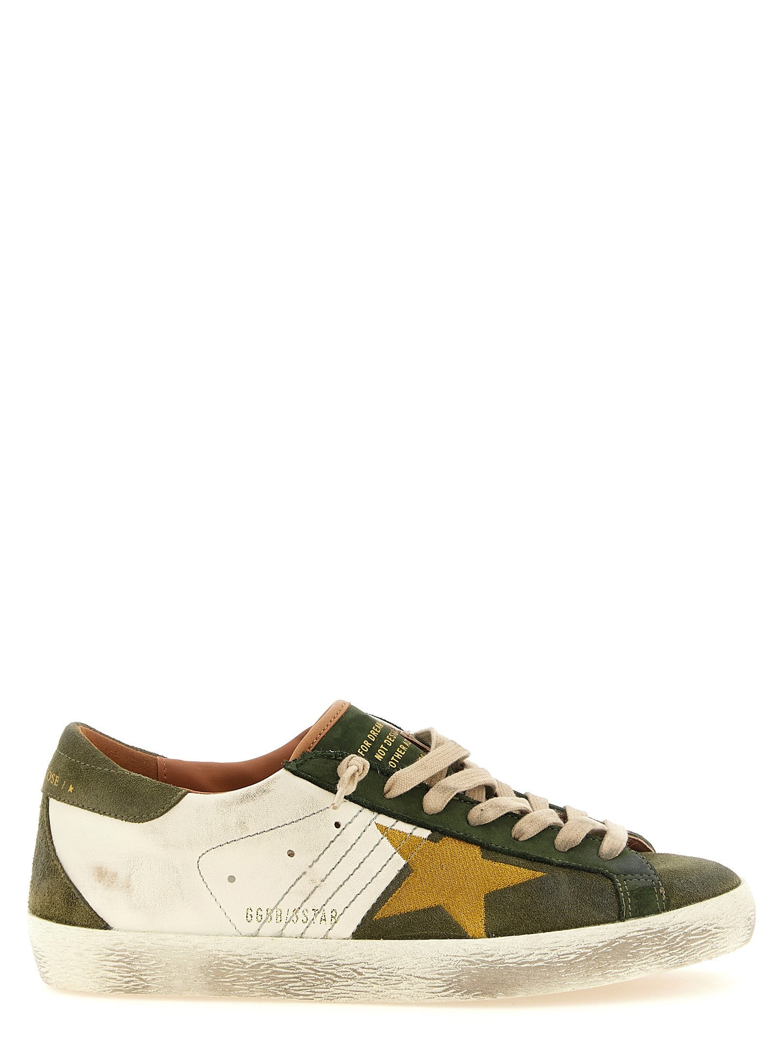 Golden Goose Super Star Sneakers Gold