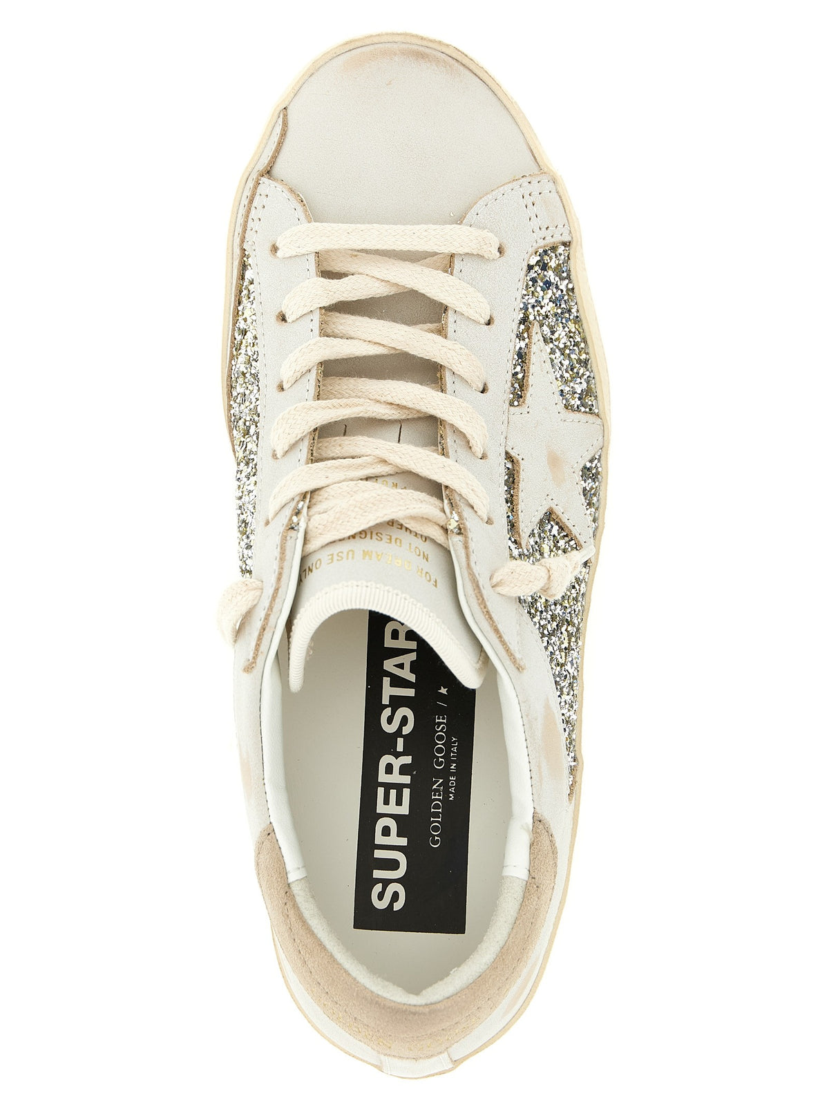 Golden Goose Super Star Sneakers Gold, view 4
