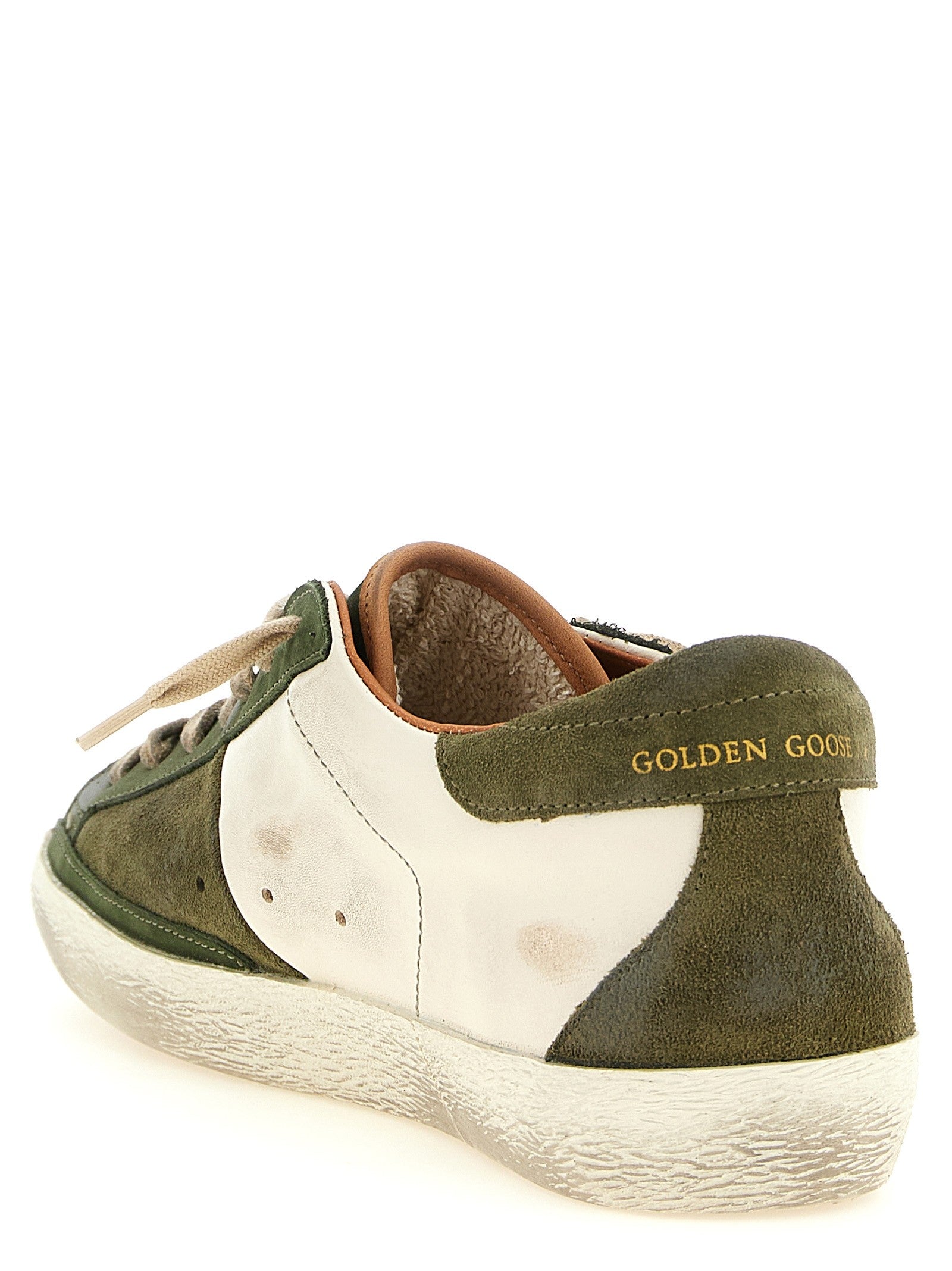 Golden Goose Super Star Sneakers Gold