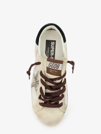 Golden Goose Women's Super Star Suede Sneakers Black
