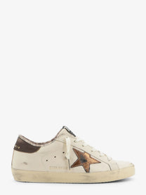 Golden Goose Women's Super Star Vintage Leather Sneakers White