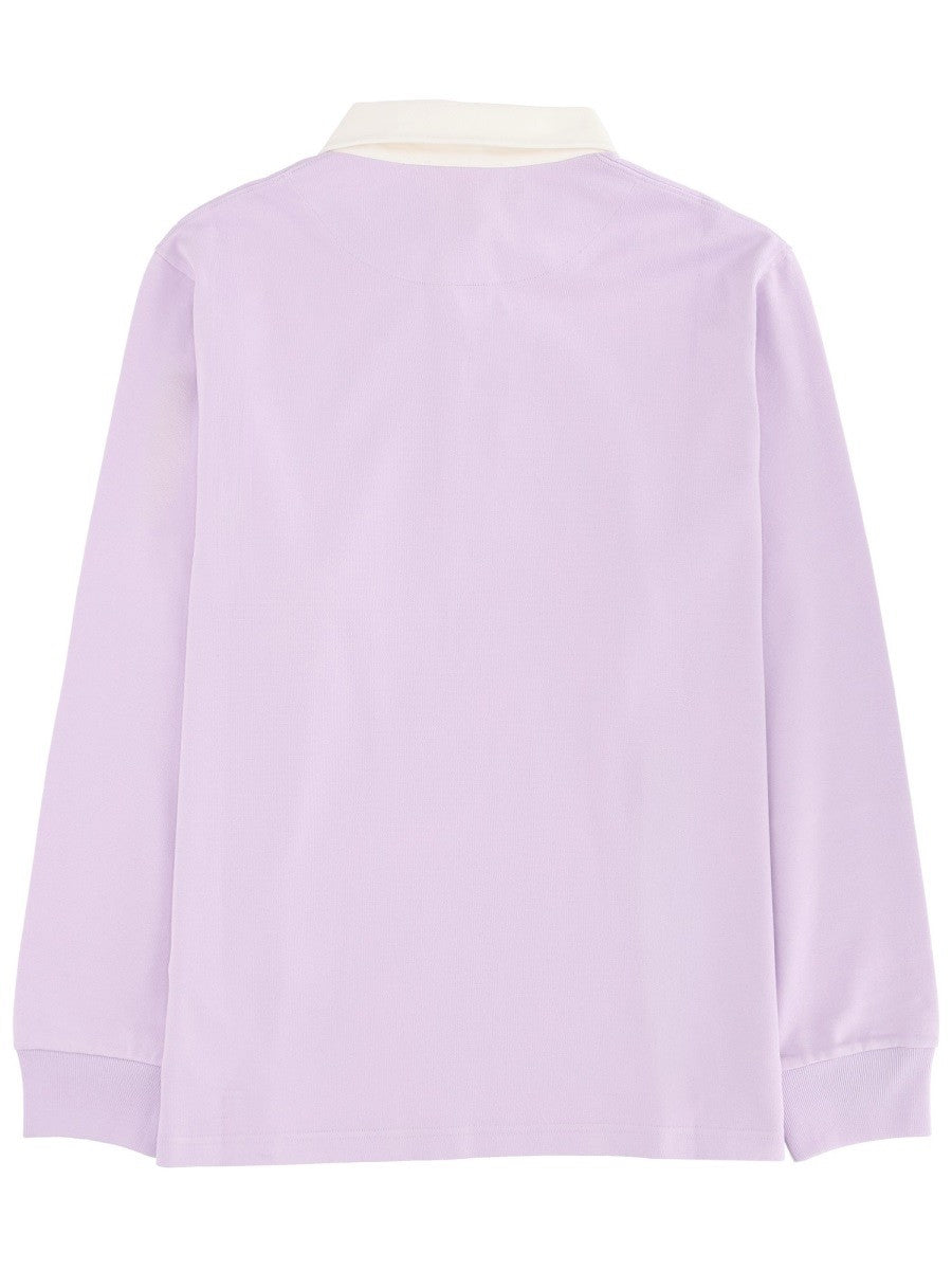 JW Anderson Men's Super Super Polo Shirt Purple