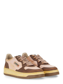 AUTRY Women's Super Vintage Sneaker Brown