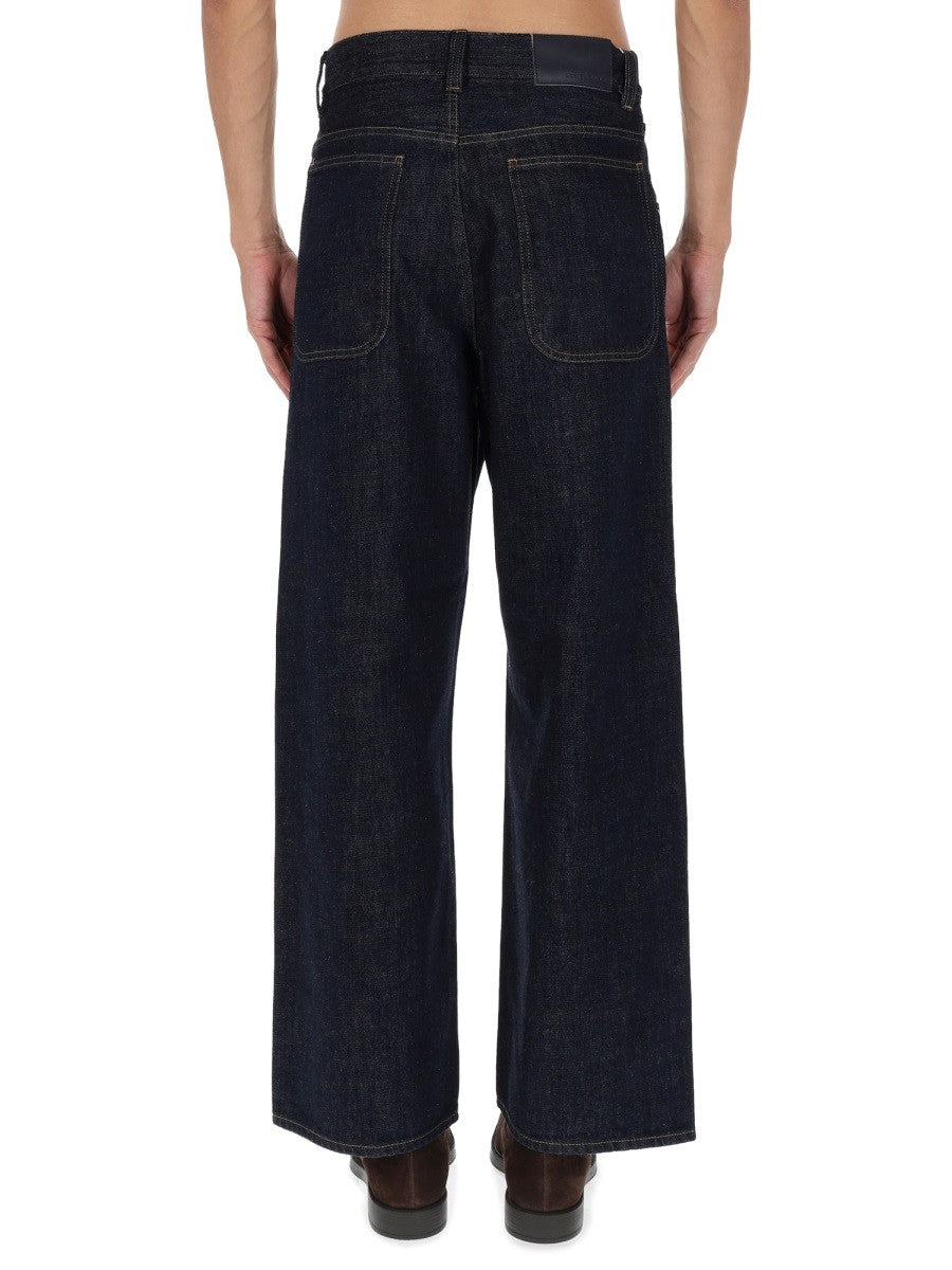 Sunflower Men's Super Wide Pants Blue