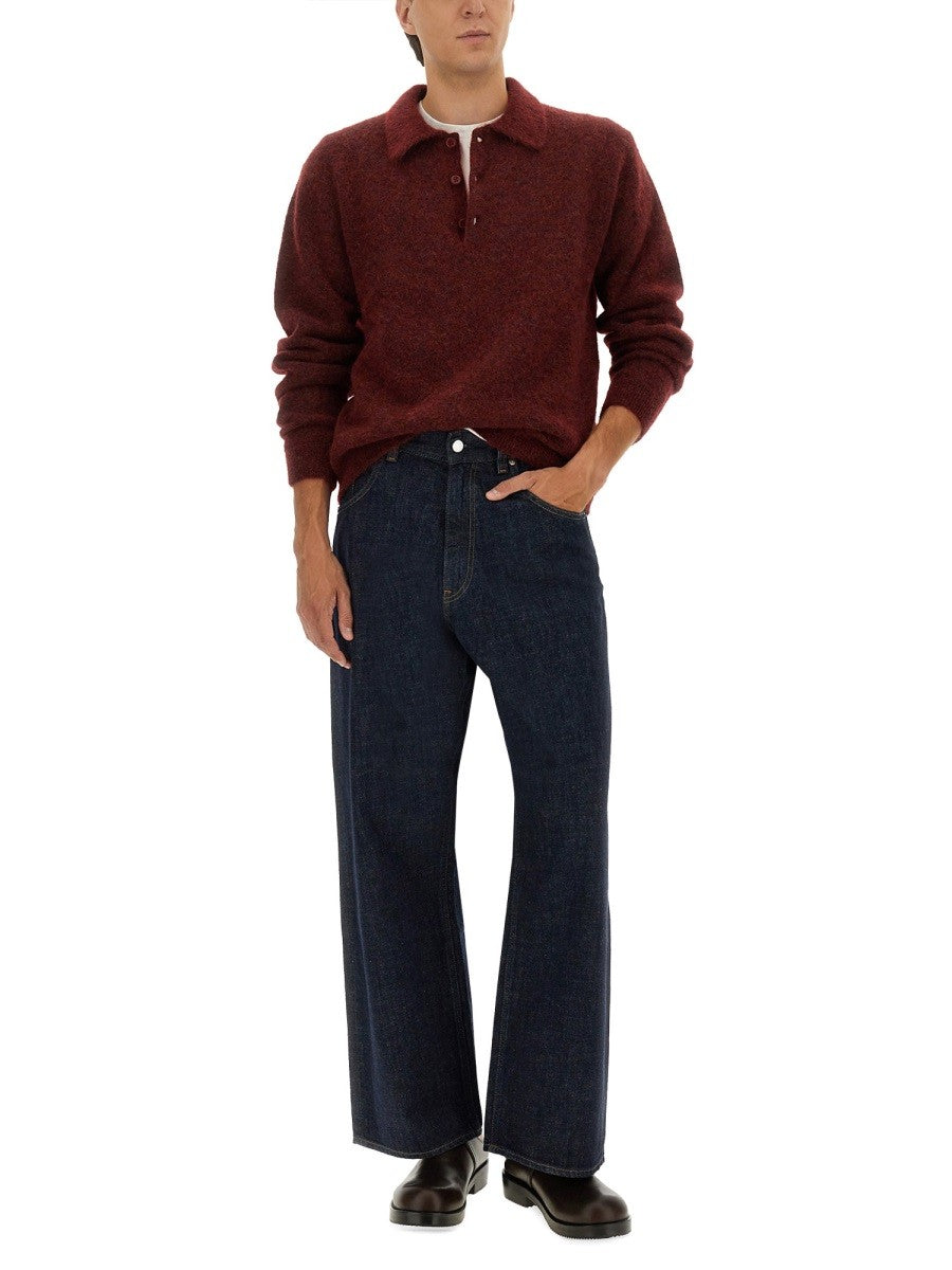 Sunflower Men's Super Wide Pants Blue