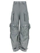 The Attico Superattico Collection Cargo Pants Grey