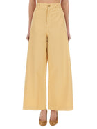Alysi Women's Superflare Sporty Pants Yellow