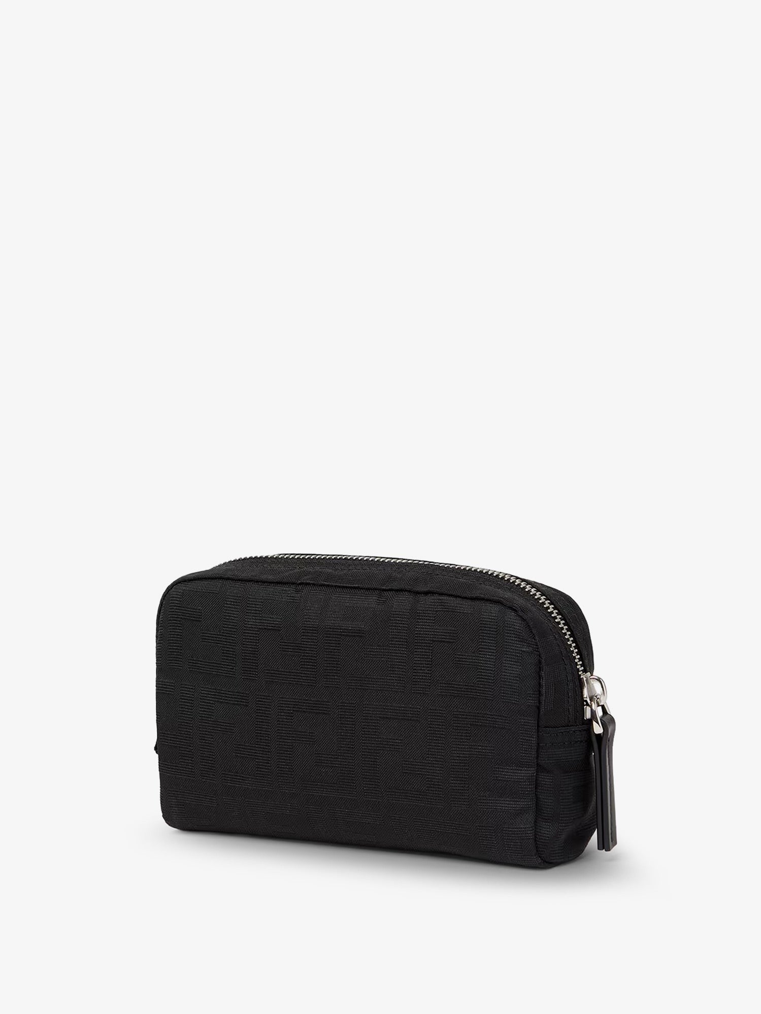 Fendi Men's Superlight FF Zucca Fabric Beauty Case Black