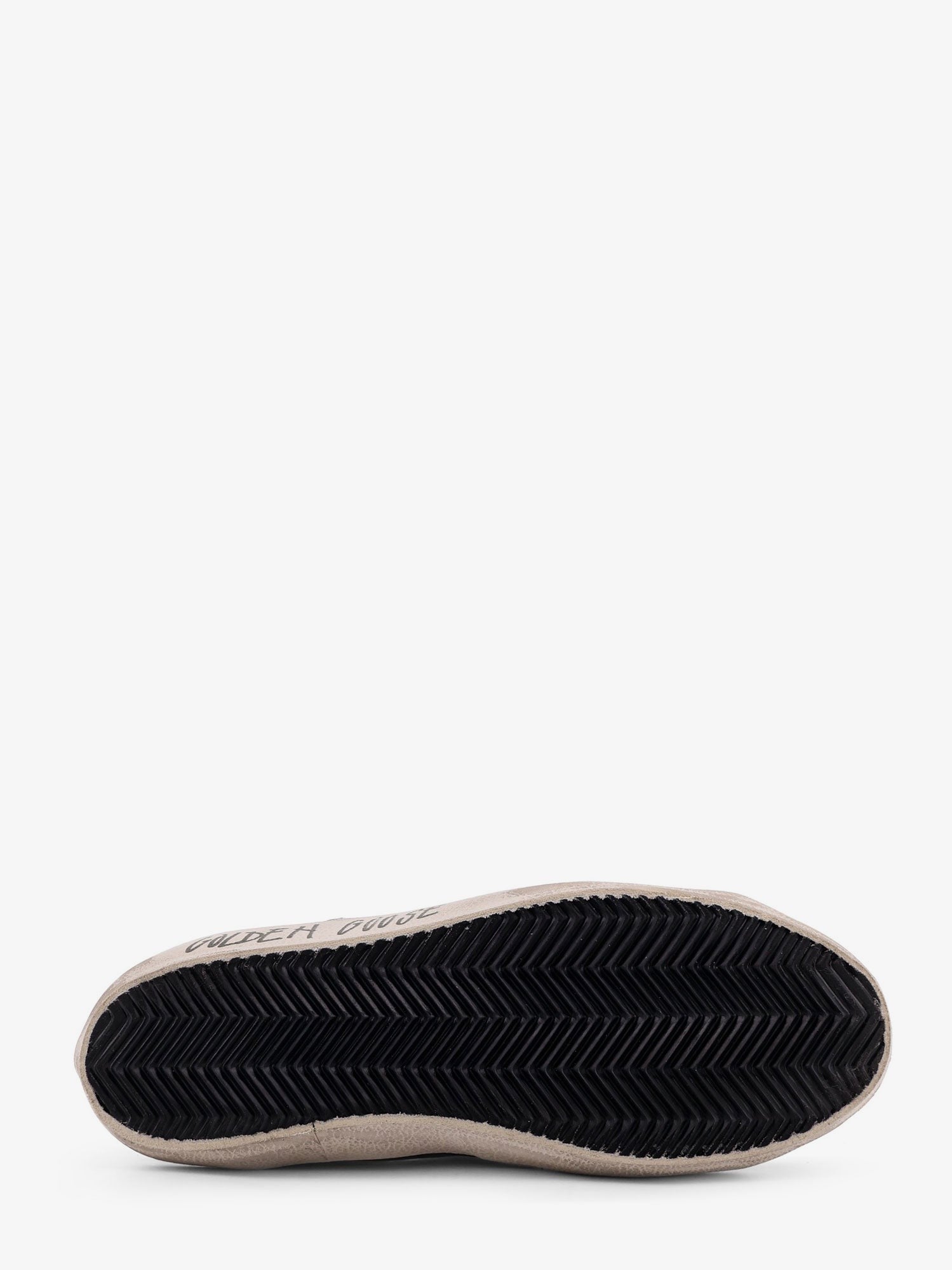 Golden Goose Men's Superstar Leather Sneakers Grey