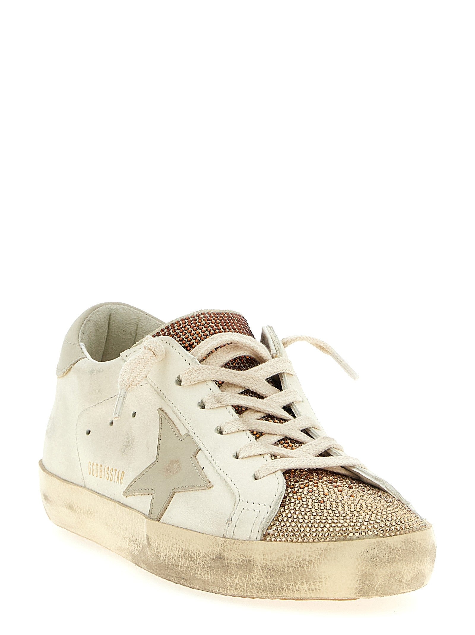 Golden Goose Superstar Sneakers Gold