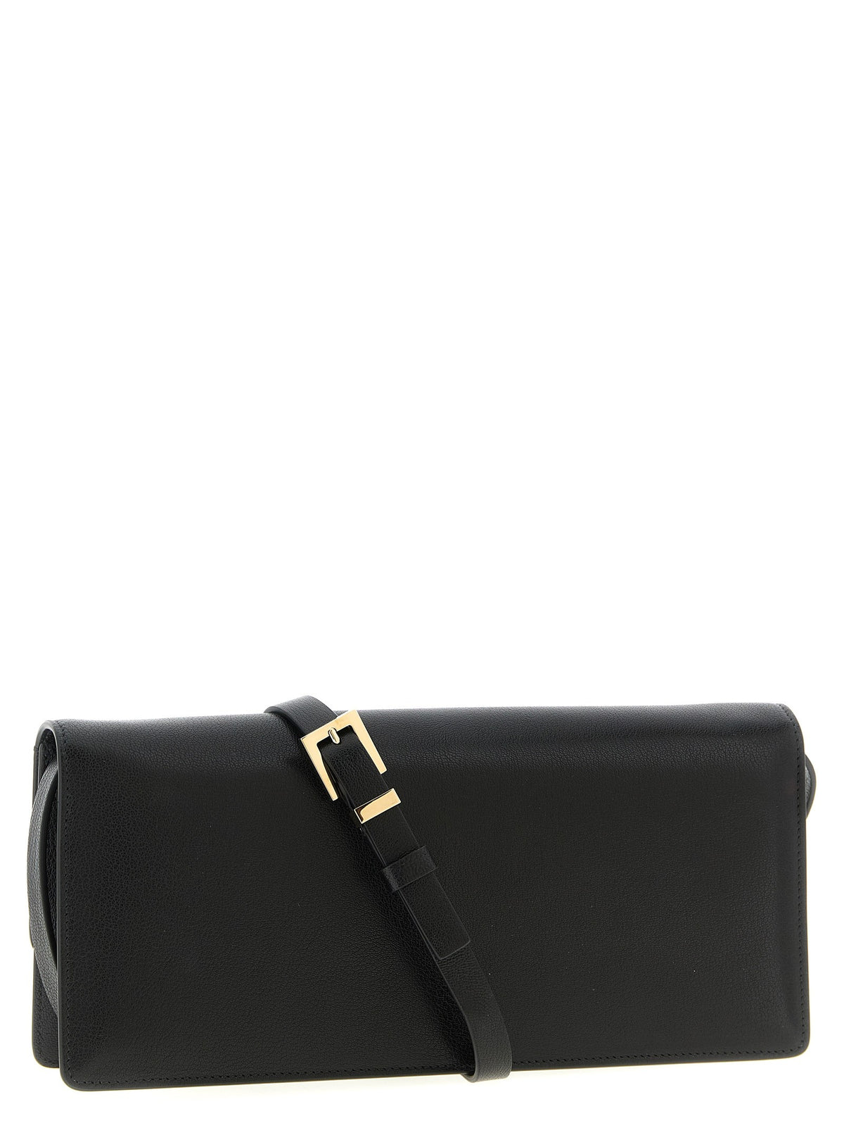 Tom Ford Supple Grain Shoulder Bag Black