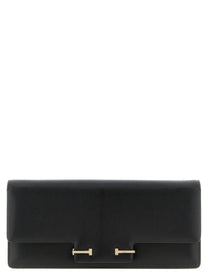 Tom Ford Supple Grain Shoulder Bag Black