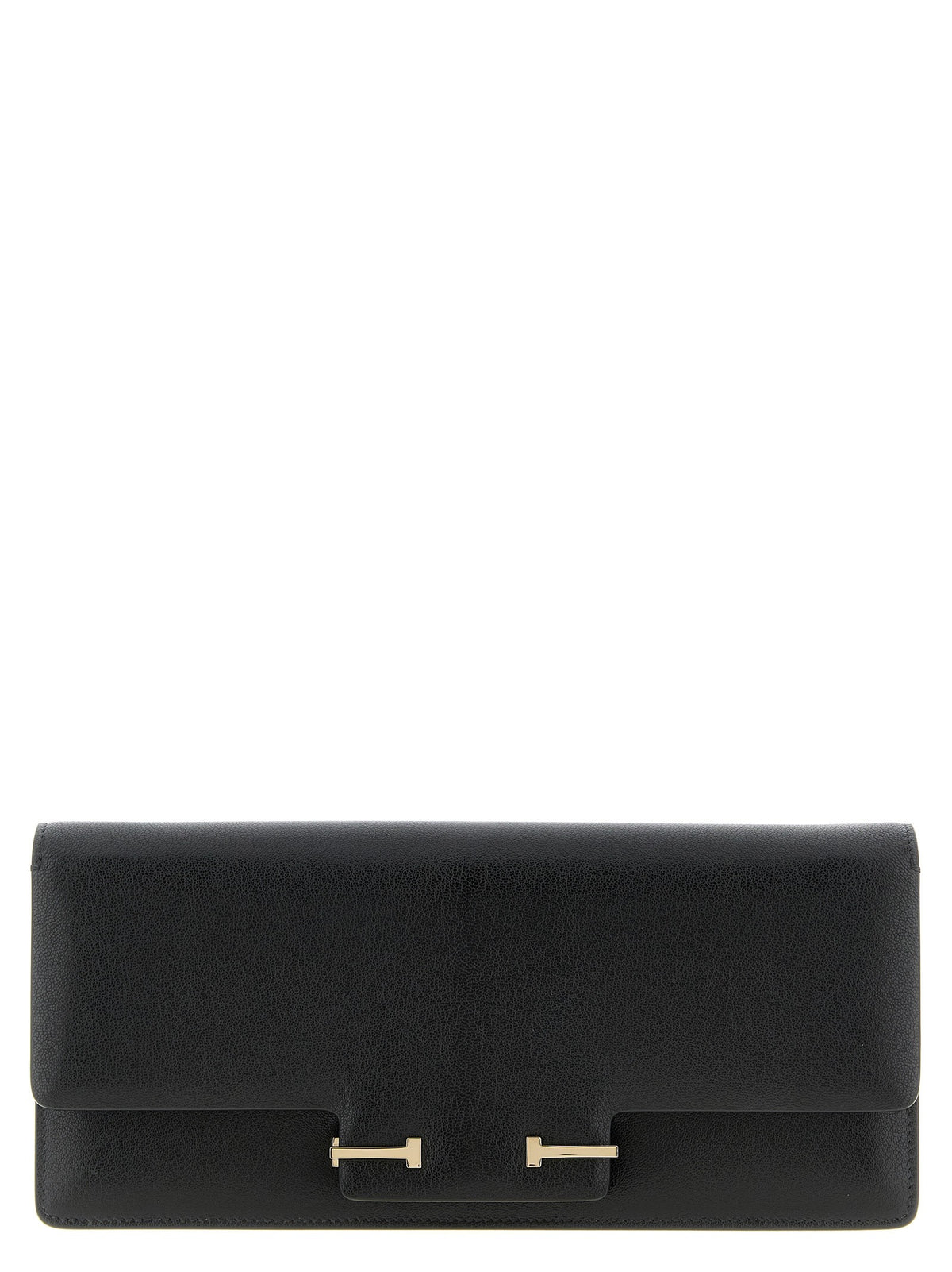 Tom Ford Supple Grain Shoulder Bag Black