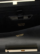 Tom Ford Supple Grain Shoulder Bag Black, view 4