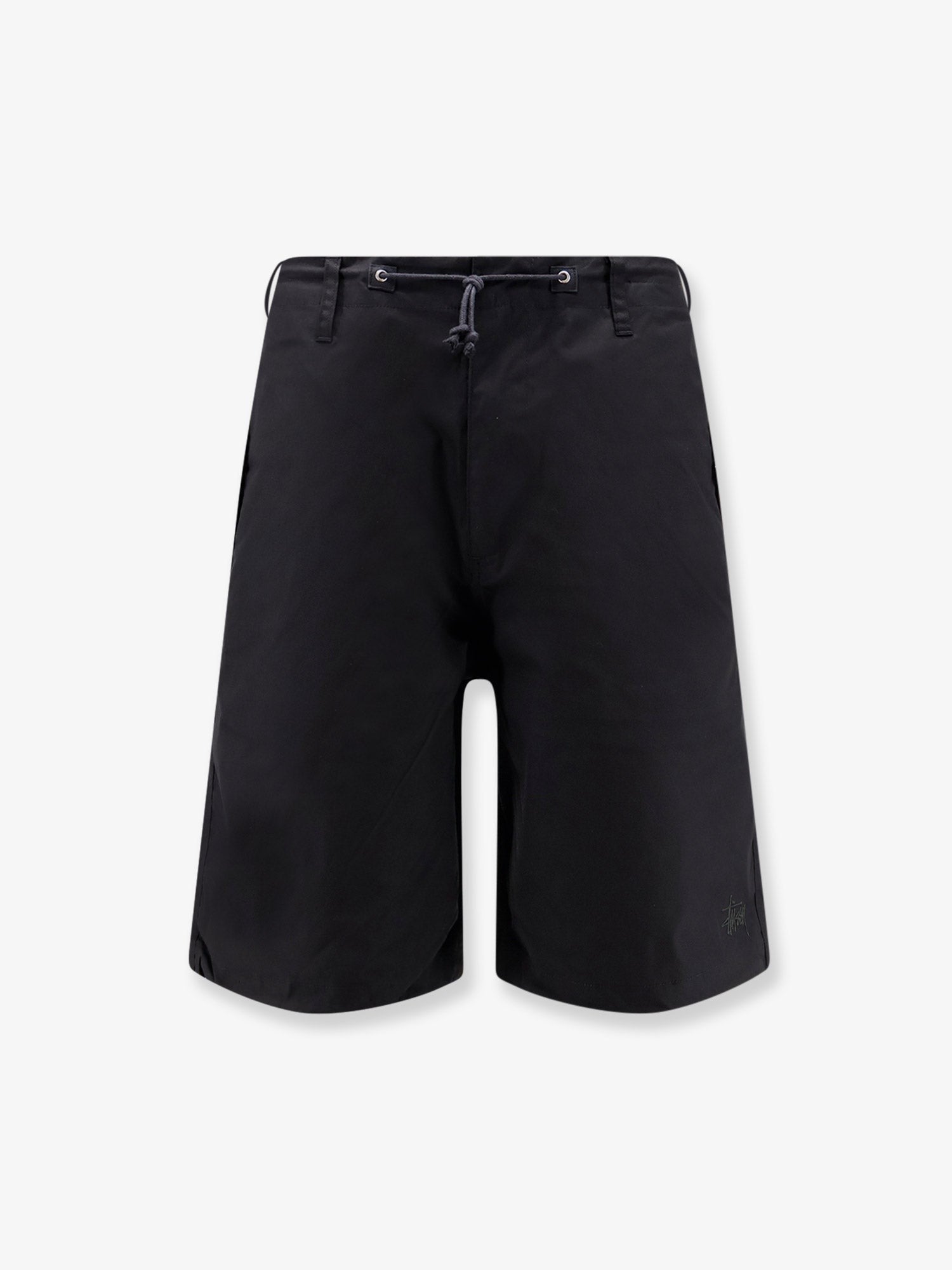 Stussy Men's Surplus Cotton Blend Shorts Black