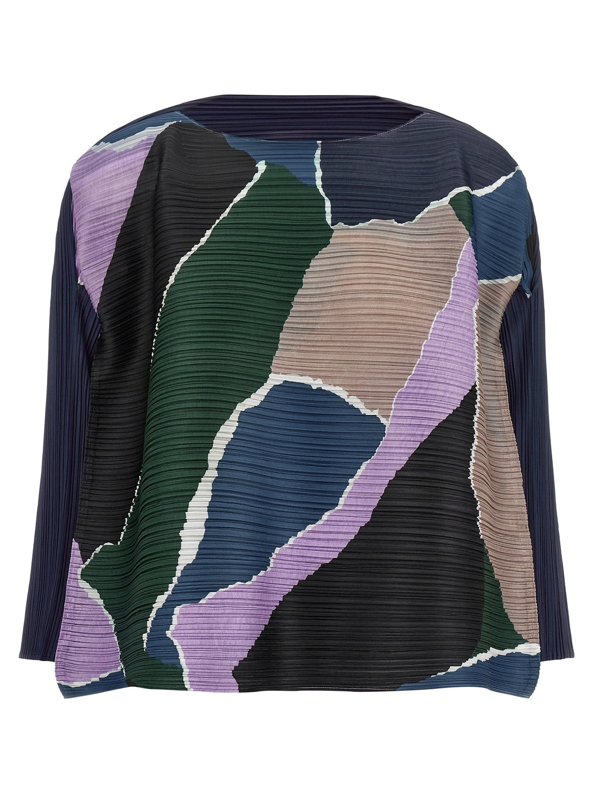 Pleats Please Issey Miyake Surprise! Blouse Gold