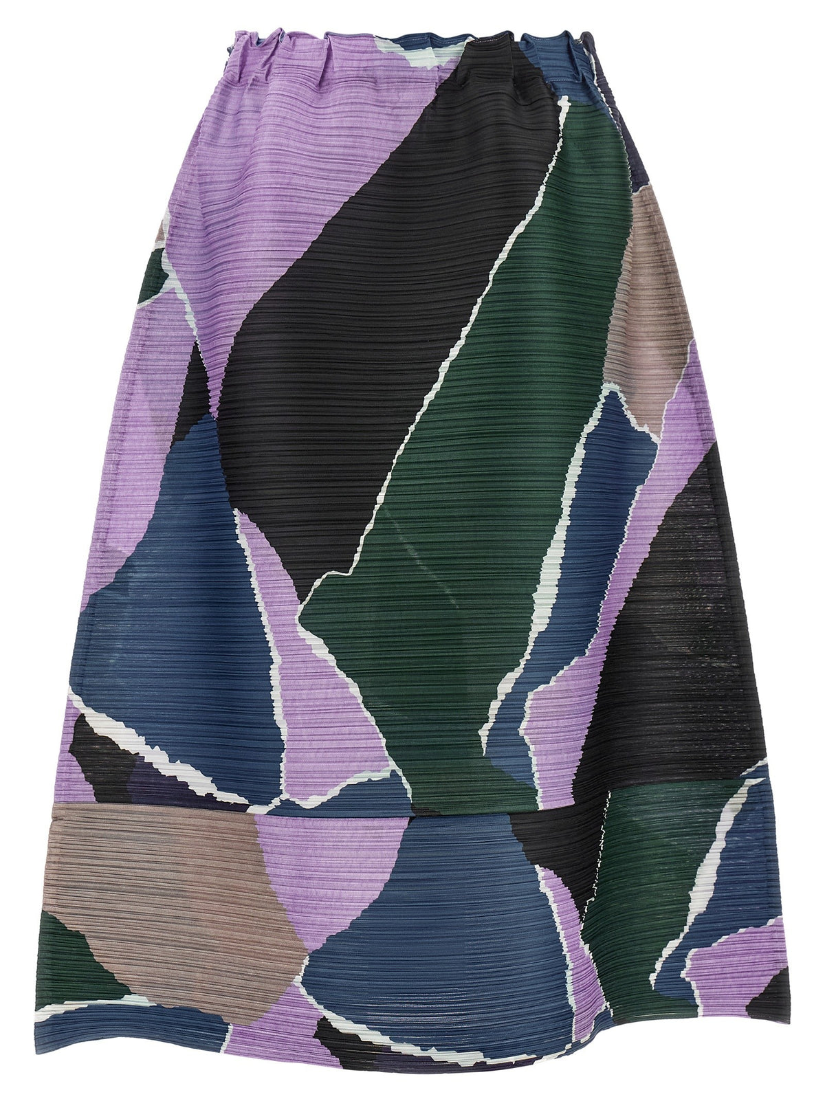 Pleats Please Issey Miyake Surprise! Skirt Gold