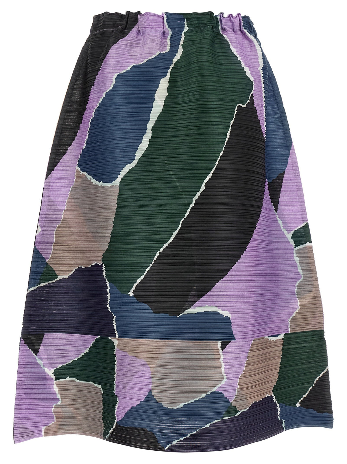Pleats Please Issey Miyake Surprise! Skirt Gold