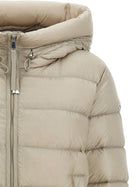 Moncler Suyenne Down Jacket Beige, view 3