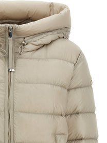 Moncler Suyenne Down Jacket Beige, view 3