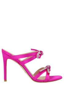 Stuart Weitzman Sw Bow Mules Pink