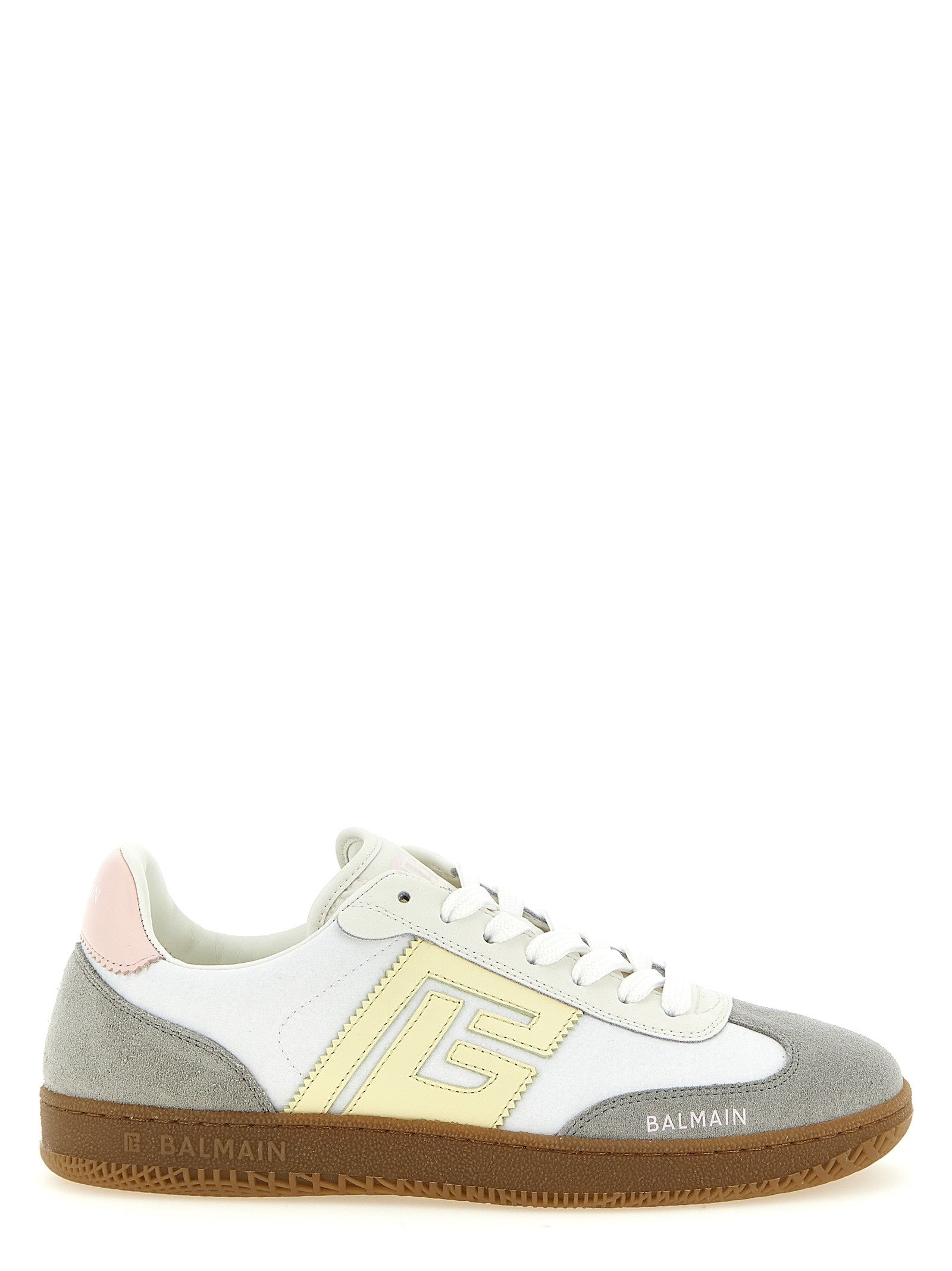 Balmain Swan Sneakers Gold