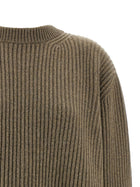 MM6 Maison Margiela Sweater Dress Beige, view 4
