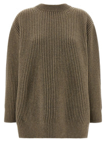 MM6 Maison Margiela Sweater Dress Beige