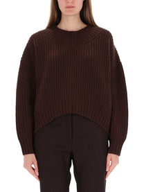 Staud Women's Sweater Eight Brown