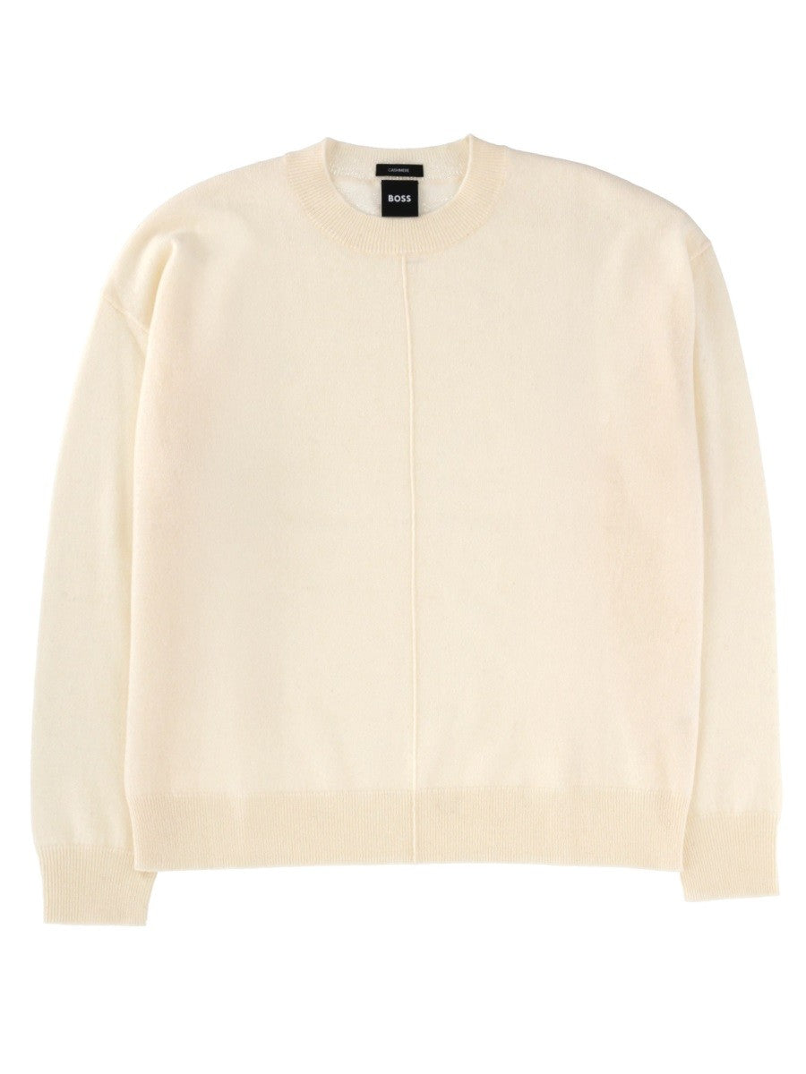 Boss Women's Sweater Fascona White