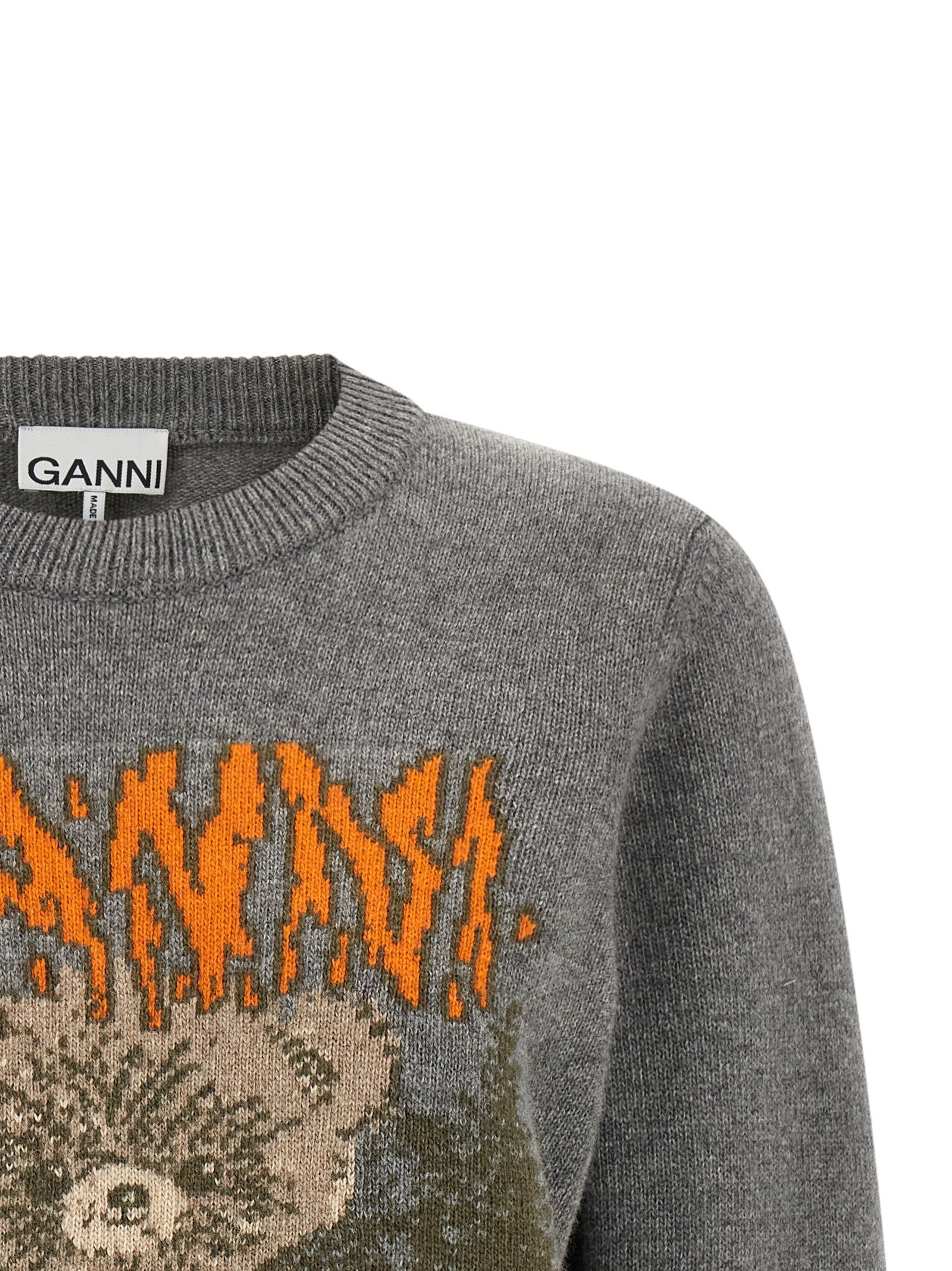 Ganni Sweater Grey