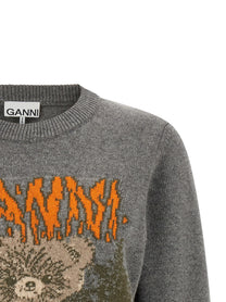 Ganni Sweater Grey