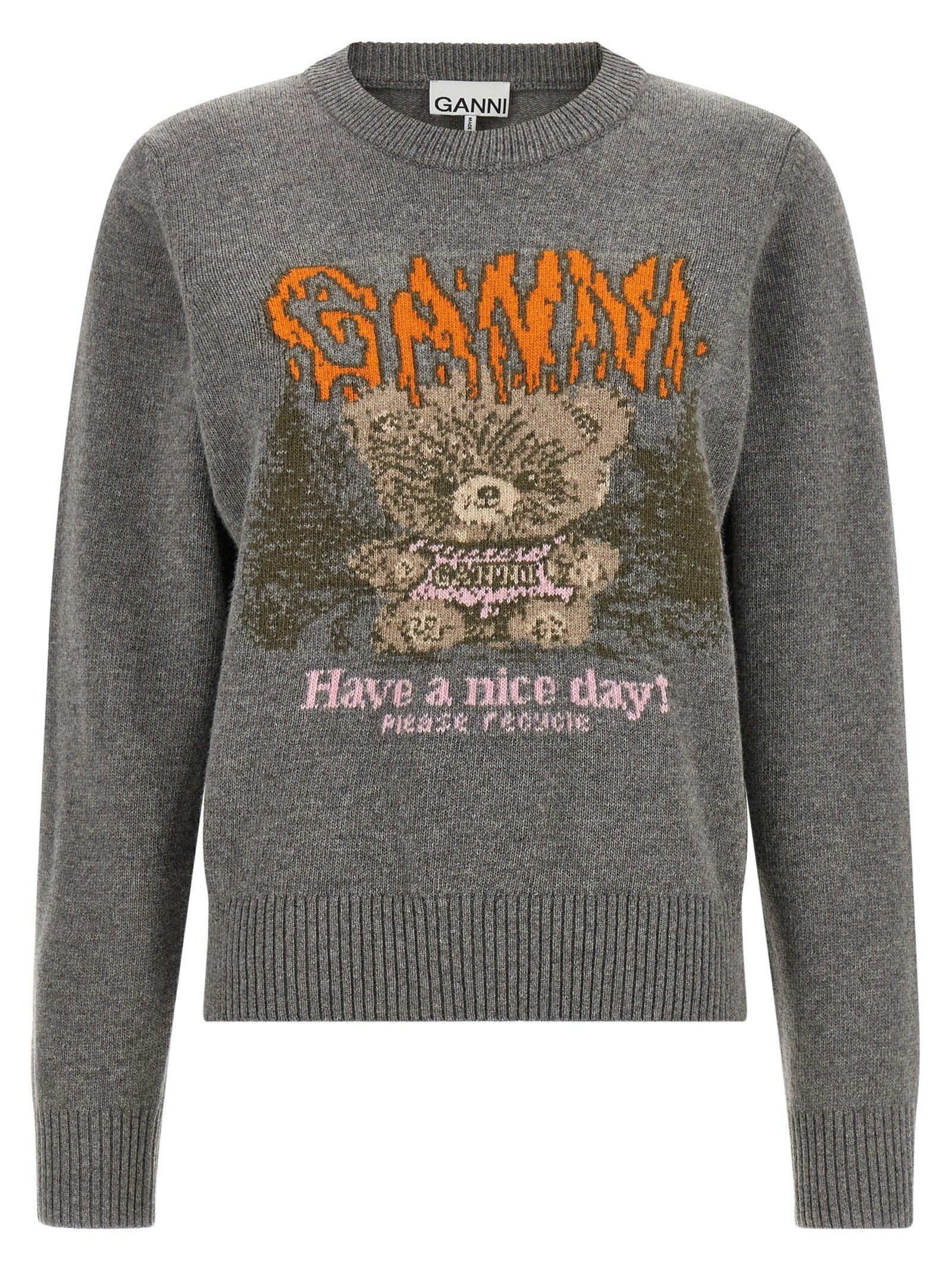 Ganni Sweater Grey