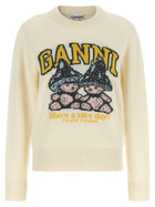 Ganni Sweater White