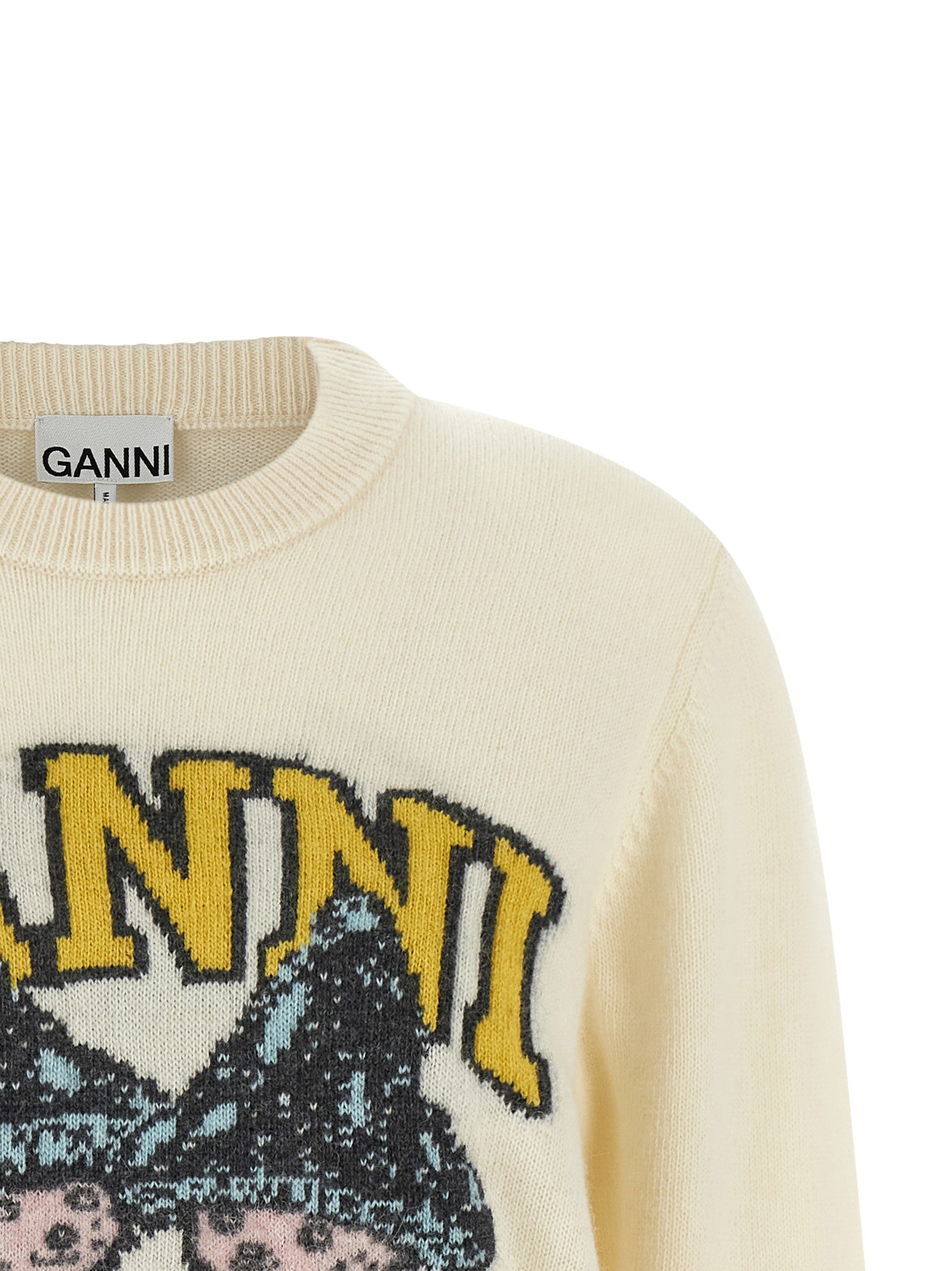 Ganni Sweater White
