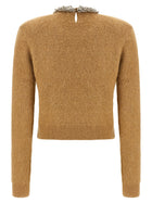self-portrait Sweater Brown, view 2