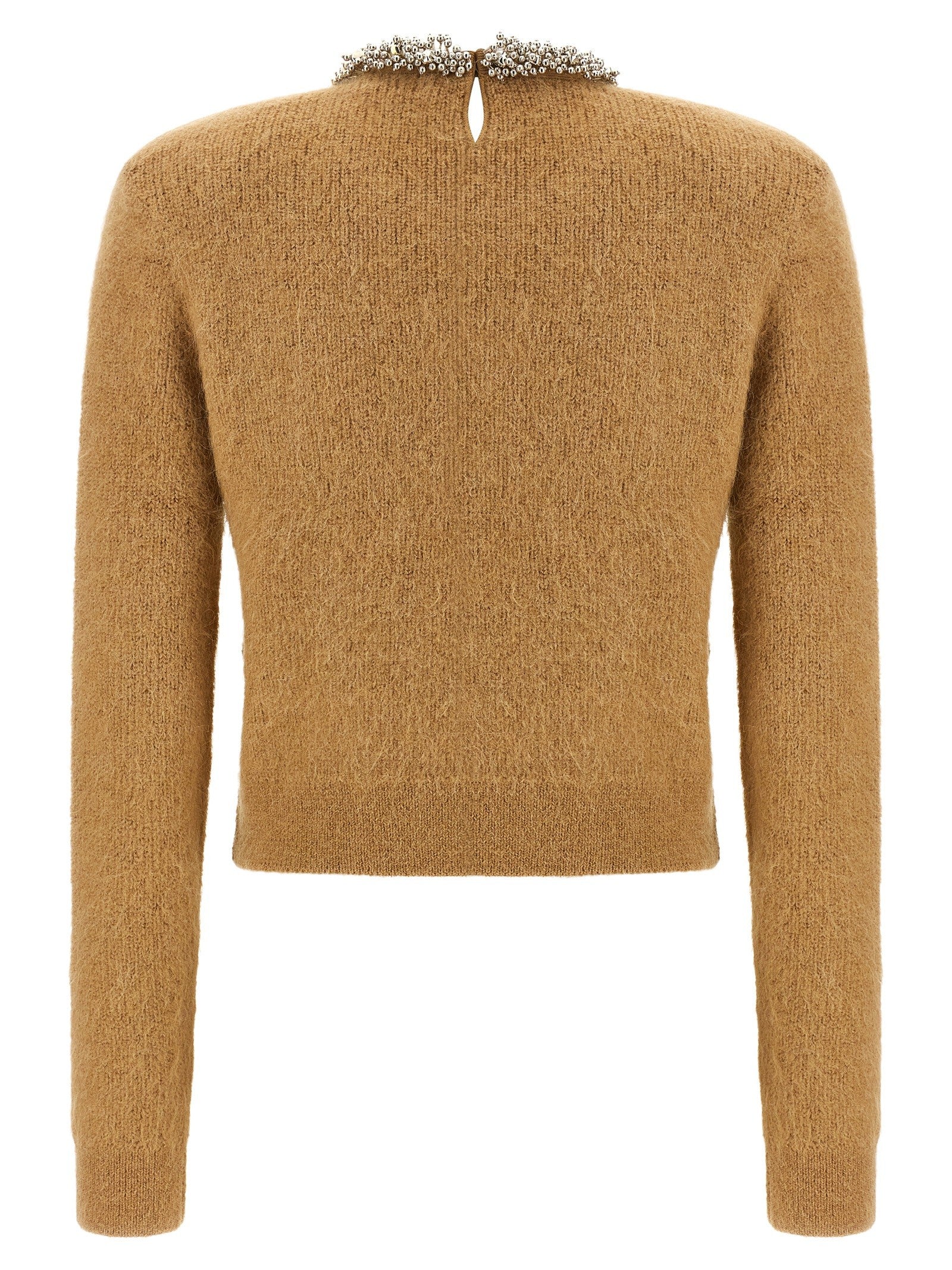 self-portrait Sweater Brown