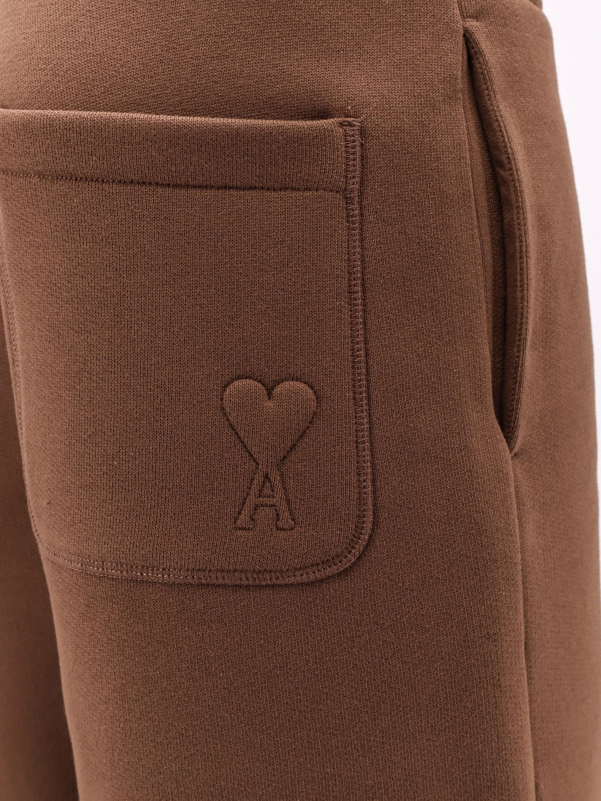 Ami Paris Men's Sweatpants Brown, view 3